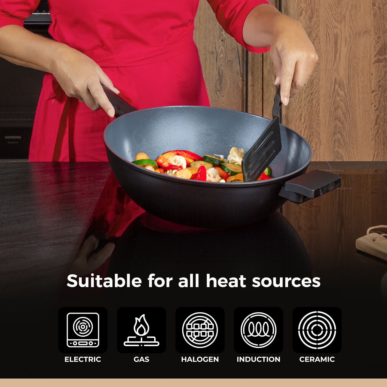 BE | LIVING Delight Series Wok Ø 32 cm