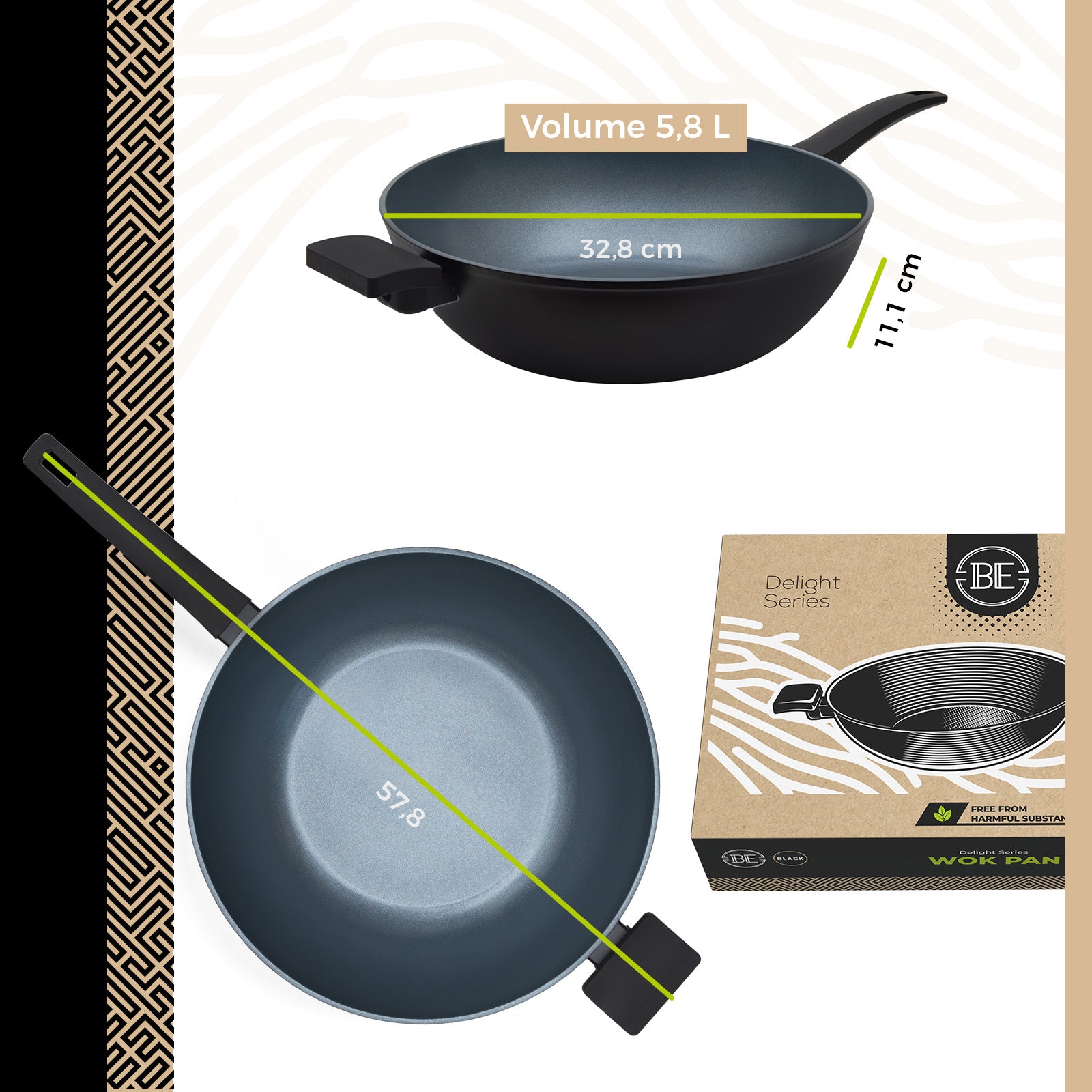 BE | LIVING Delight Serie Pannenset – 5-delig