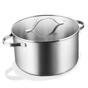 BE | LIVING Essential Serie Soeppan 26 cm (Drielaags roestvrij staal)