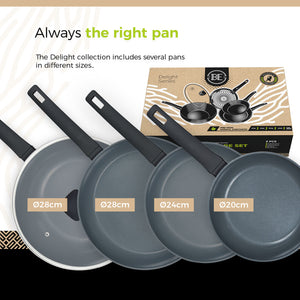 ecomposer-3pcs Frying Pan Set