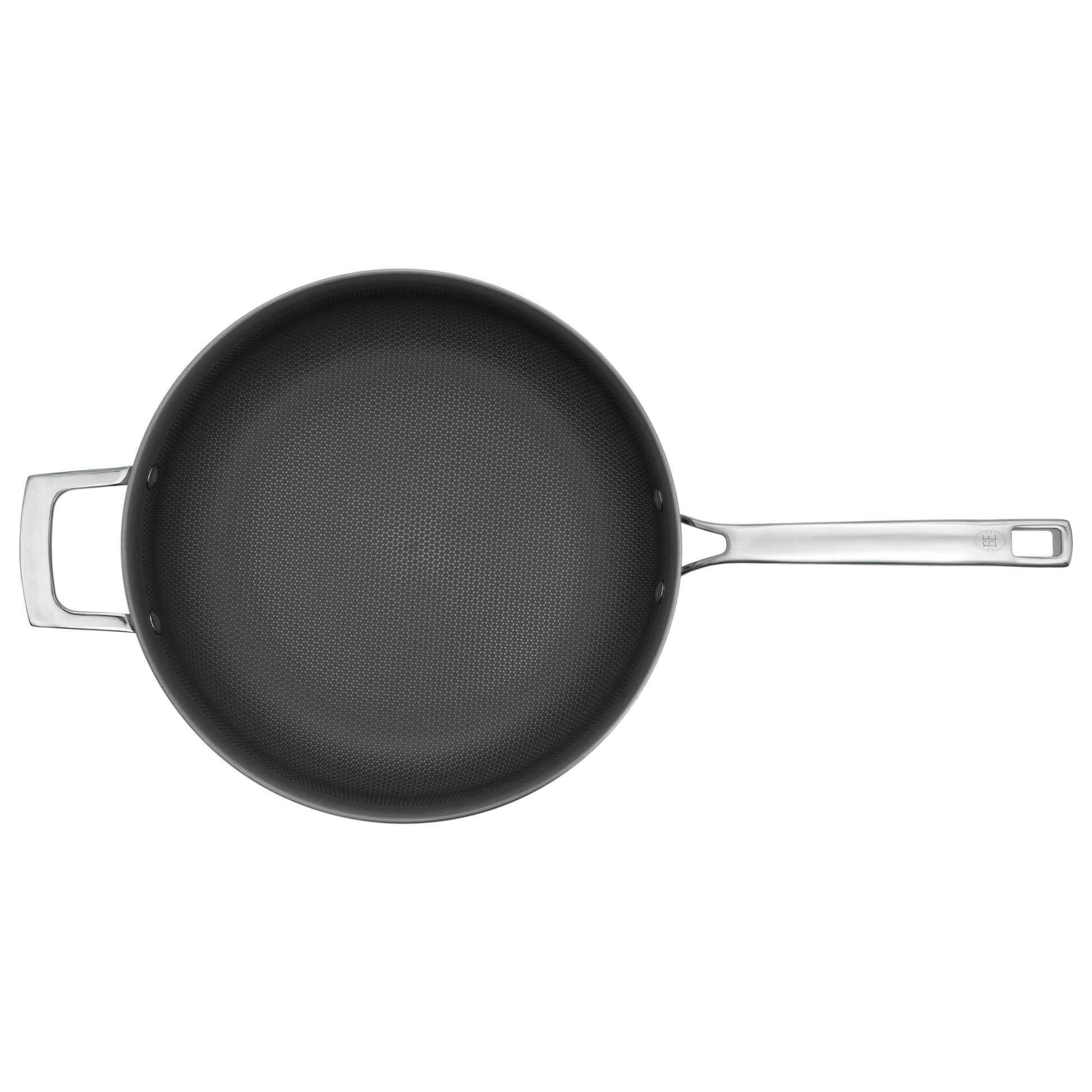BE | LIVING Eon Serie Sautépan met deksel 5 qt / 11 inch / 28 cm (Titanium)